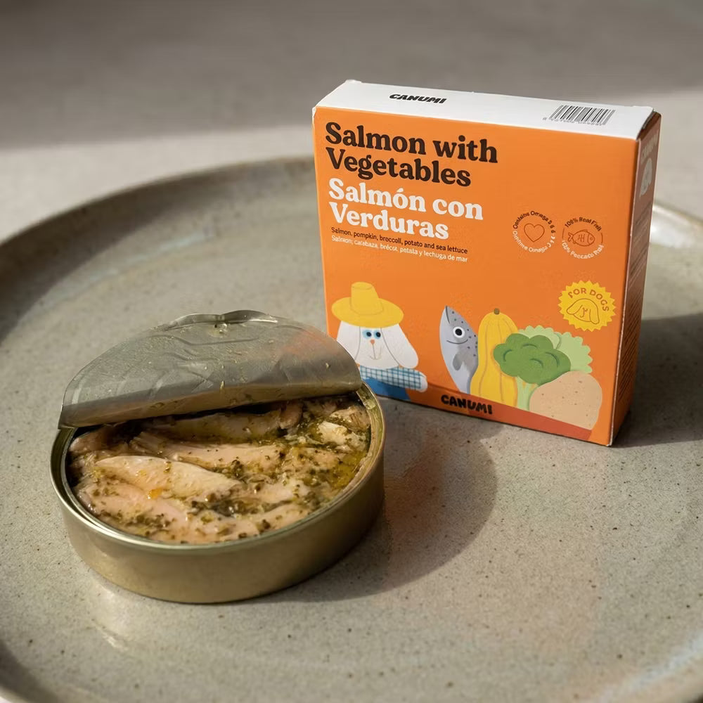 Canumi Salmon with Vegetables 240g
