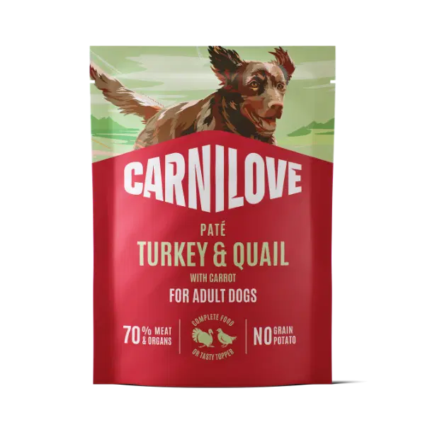 Carnilove Turkey & Quail with Carrot Pate 300g
