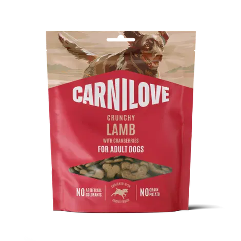 Carnilove Lamb with Cranberries Crunchy Treats 200g
