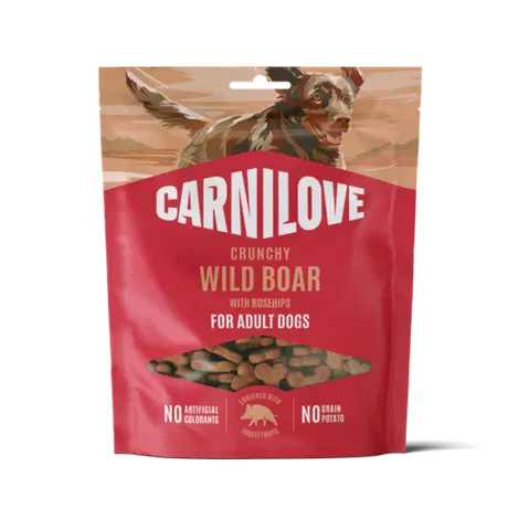 Carnilove Wild Boar with Rosehips Crunchy Treats 200g