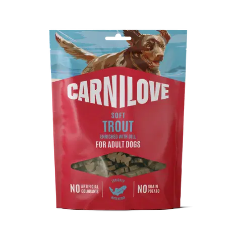 Carnilove Trout with Dill Soft Treats 200g