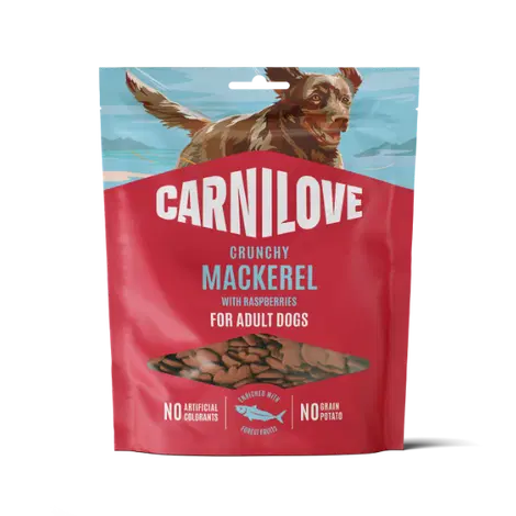 Carnilove Mackerel with Raspberries Crunchy Treats 200g