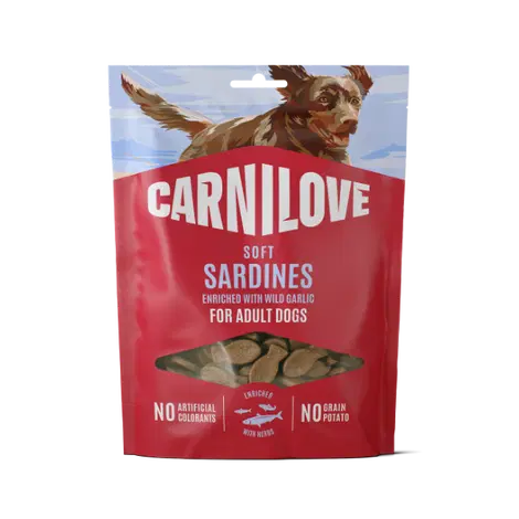 Carnilove Sardines with Wild Garlic Soft Treats 200g