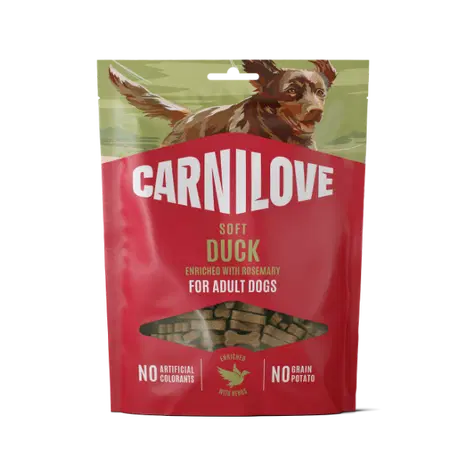Carnilove Duck with Rosemary Soft Treats 200g