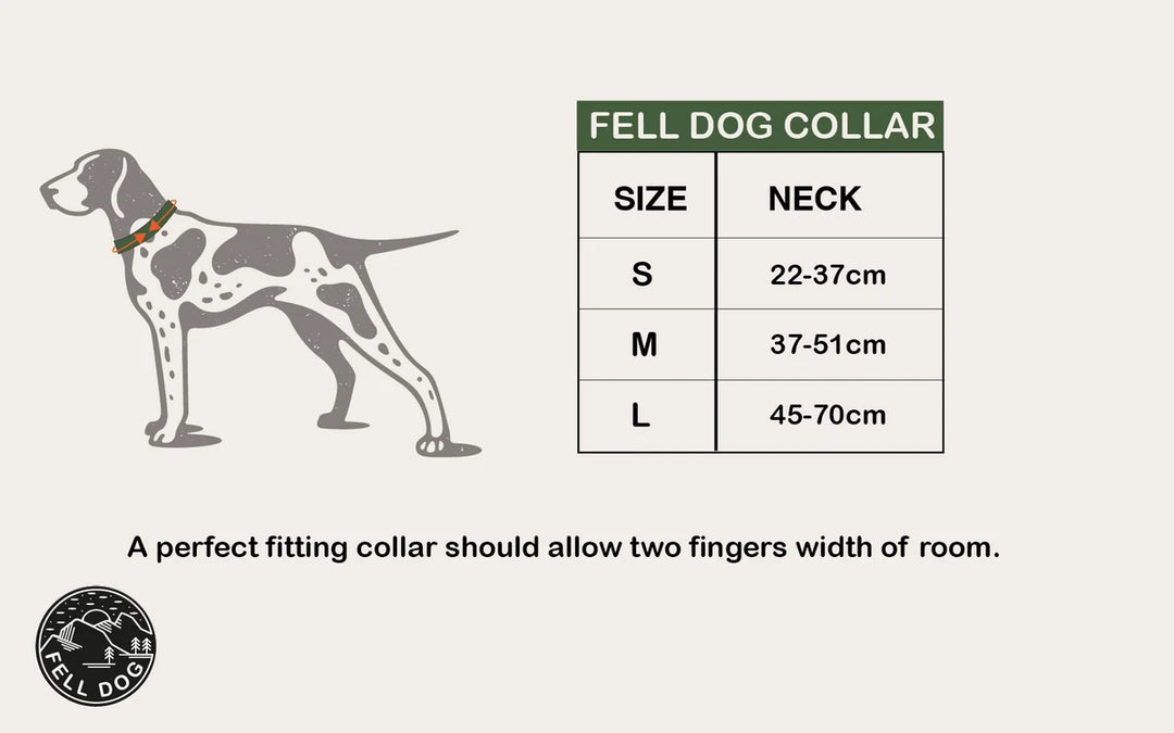 Fell Dog Jura Collar (Forest & Red Tarn)
