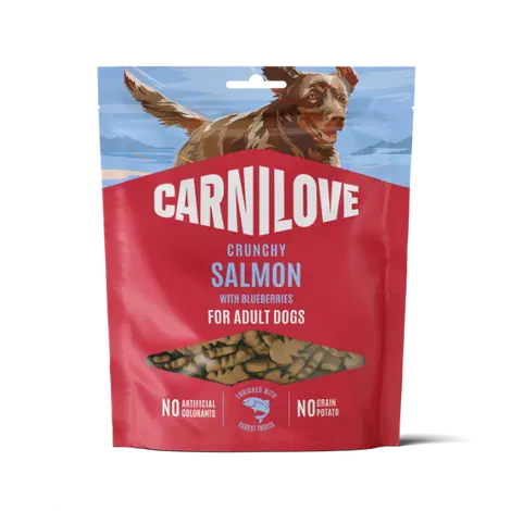 Carnilove Salmon with Blueberries Crunchy Treats 200g