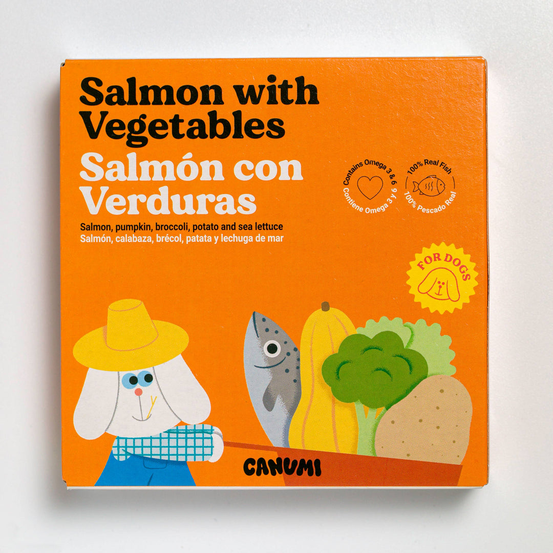 Canumi Salmon with Vegetables 240g