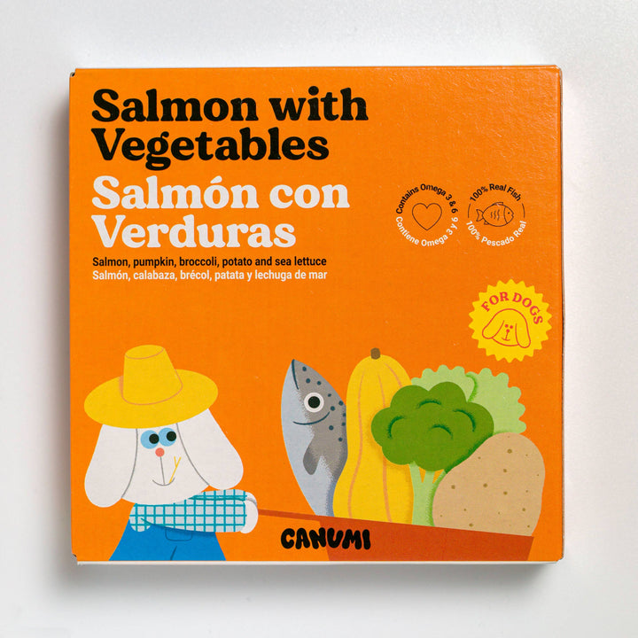 Canumi Salmon with Vegetables 240g