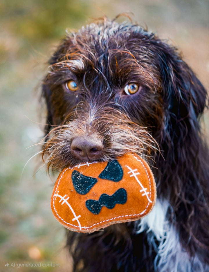 Halloween Jack the Lad Pumpkin small breed Eco Dog Toy