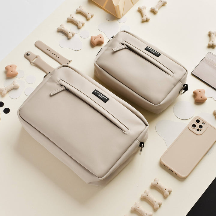 Cocopup Large Dog Walking Bag - Caramel Latte