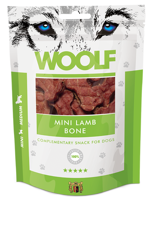 Woolf Mini Lamb Bones 100g