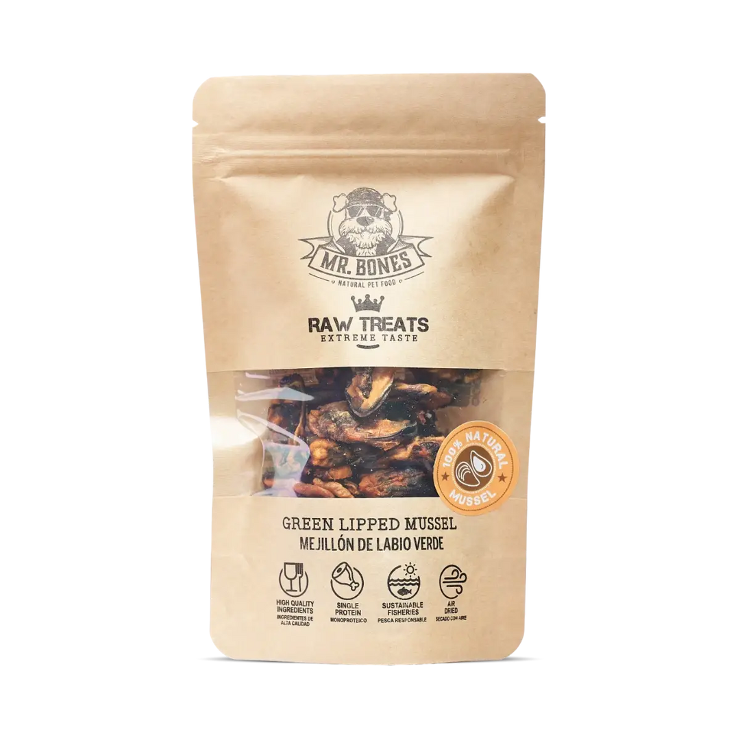 Mr Bones Green Lipped Mussels 45g
