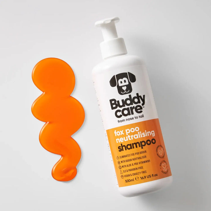 Buddycare Dog Shampoo - Fox Poo - 500ml / 16.9 fl oz