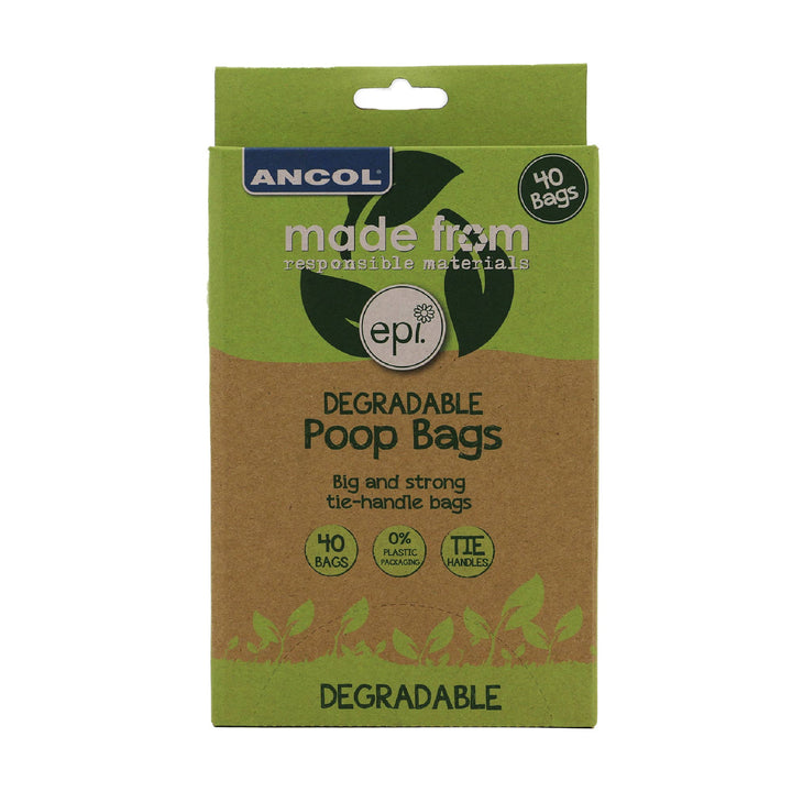 Flat Pack Poo Bags 40pc