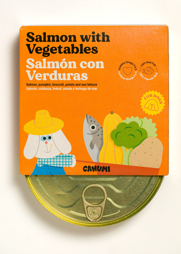 Canumi Salmon with Vegetables 240g