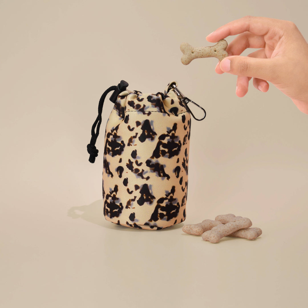 Cocopup Drawstring Treat Pouch - Ivory Tort